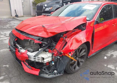 2017 Honda Civic Sport from USA, damaged, VIN SHHFK7H43HU205554